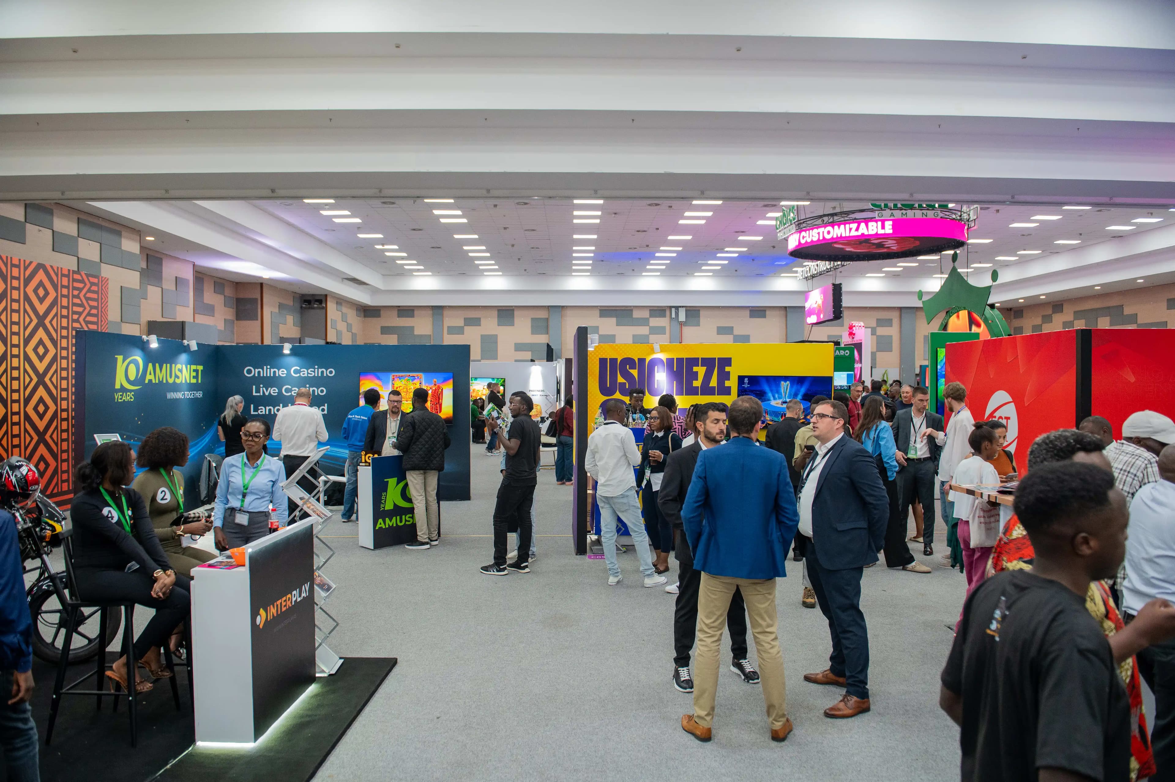 iGaming AFRIKA Summit Exhition floor photo 2